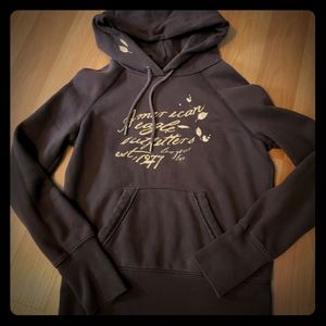 American eagle sweatshirt size small brown